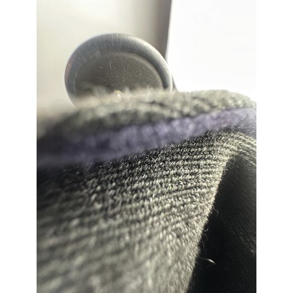 Vintage 1968 Swedish Wool Cargo Pants Military Gray C48 Button Fly Men's 32 x 30 - Picture 6 of 16